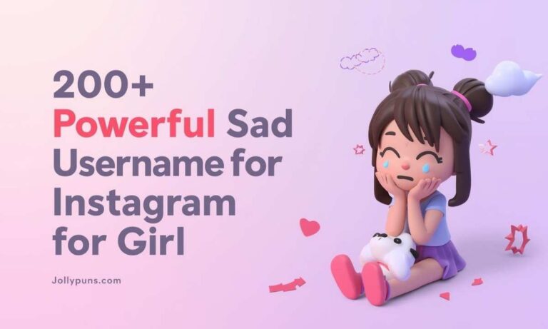 Sad Username for Instagram for Girl 200+ Names That Speak Your Silent Pain