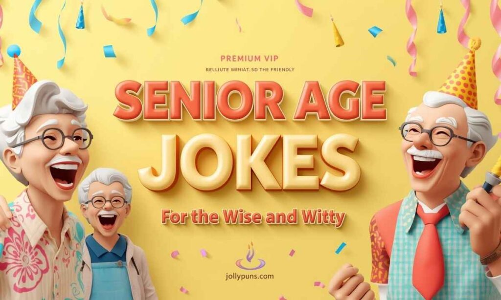 Senior Age Jokes for the Wise and Witty