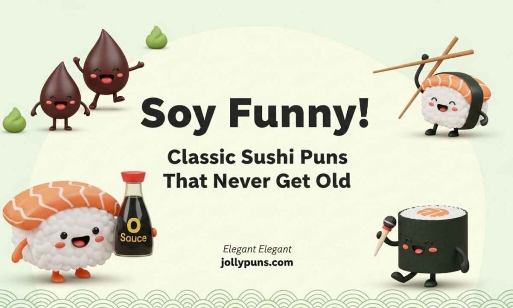 Soy Funny! Classic Sushi Puns That Never Get Old