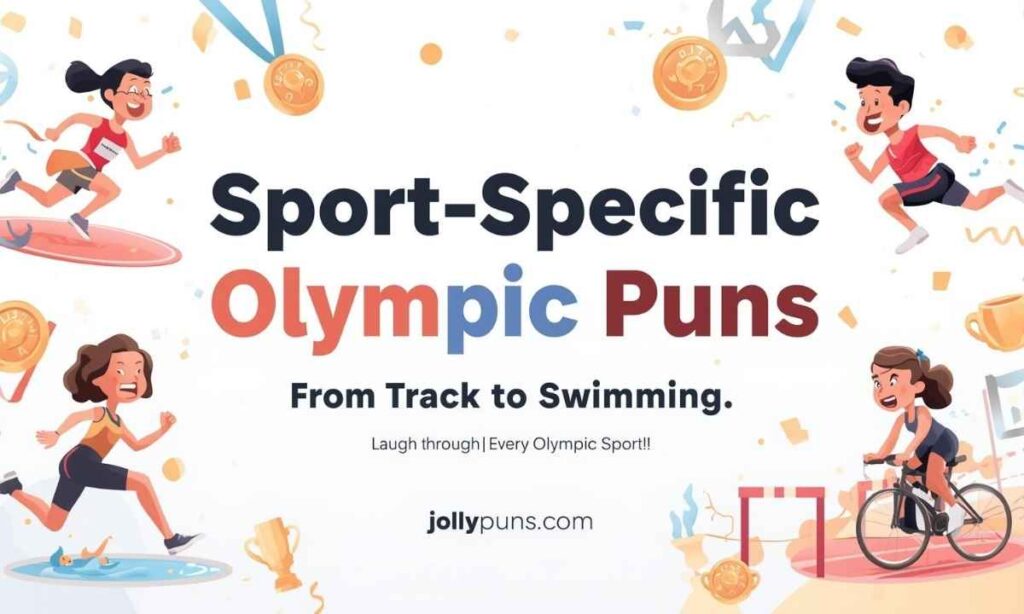 Sport-Specific Olympic Puns From Track to Swimming