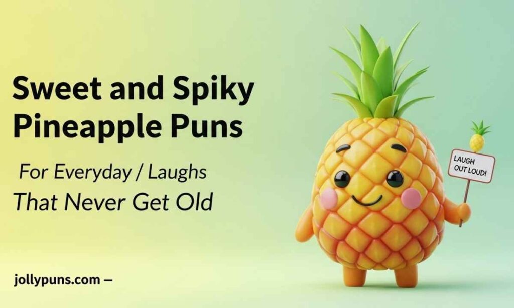 Sweet and Spiky Pineapple Puns for Everyday Laughs That Never Get Old