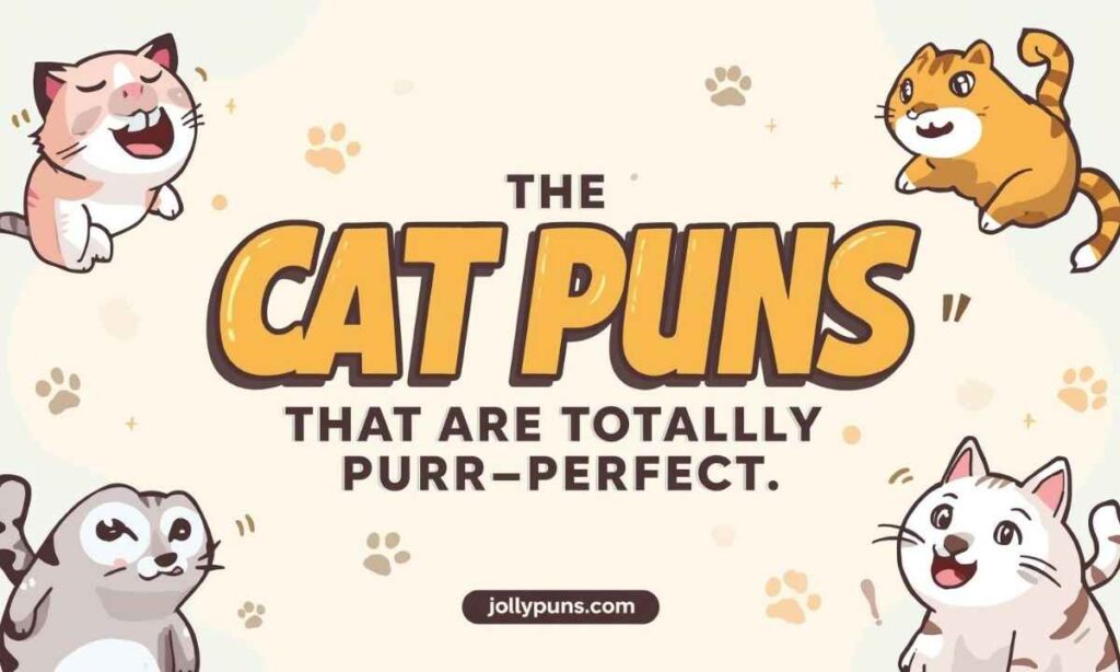 The Funniest Cat Puns That Are Totally Purr-fect