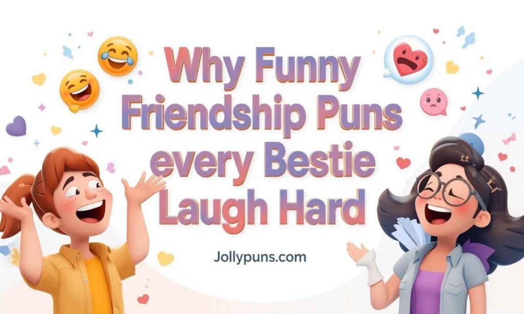 Why Funny Friendship Puns Make Every Bestie Laugh Hard