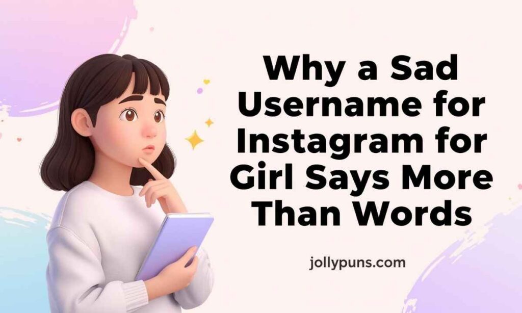 Why a Sad Username for Instagram for Girl Says More Than Words