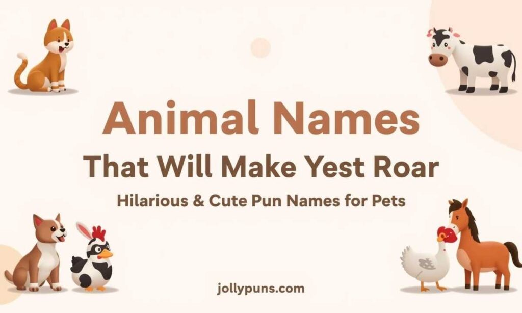 Wildly Funny Animal Names Puns That Will Make You Roar