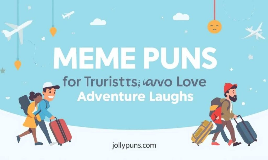 Meme Puns for Tourists and Travelers Who Love Adventure Laughs